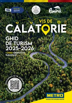 Previzualizarea de cataloage: Metro Catalog - Ghid de călătorie România valabil de la 01.08.2025