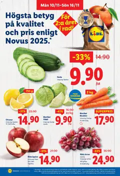 Förhandsgranska reklamblad Aktuella reklamblad Lidl från butik Lidl gäller från 10/11/2025 | Sida : 2
