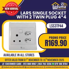 Preview of Laduma Hardware flyer valid from 01/11/2025