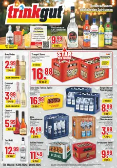 Vorschau von dem Prospekt des Geschäftes Trinkgut, gültig ab dem 15.09.2025