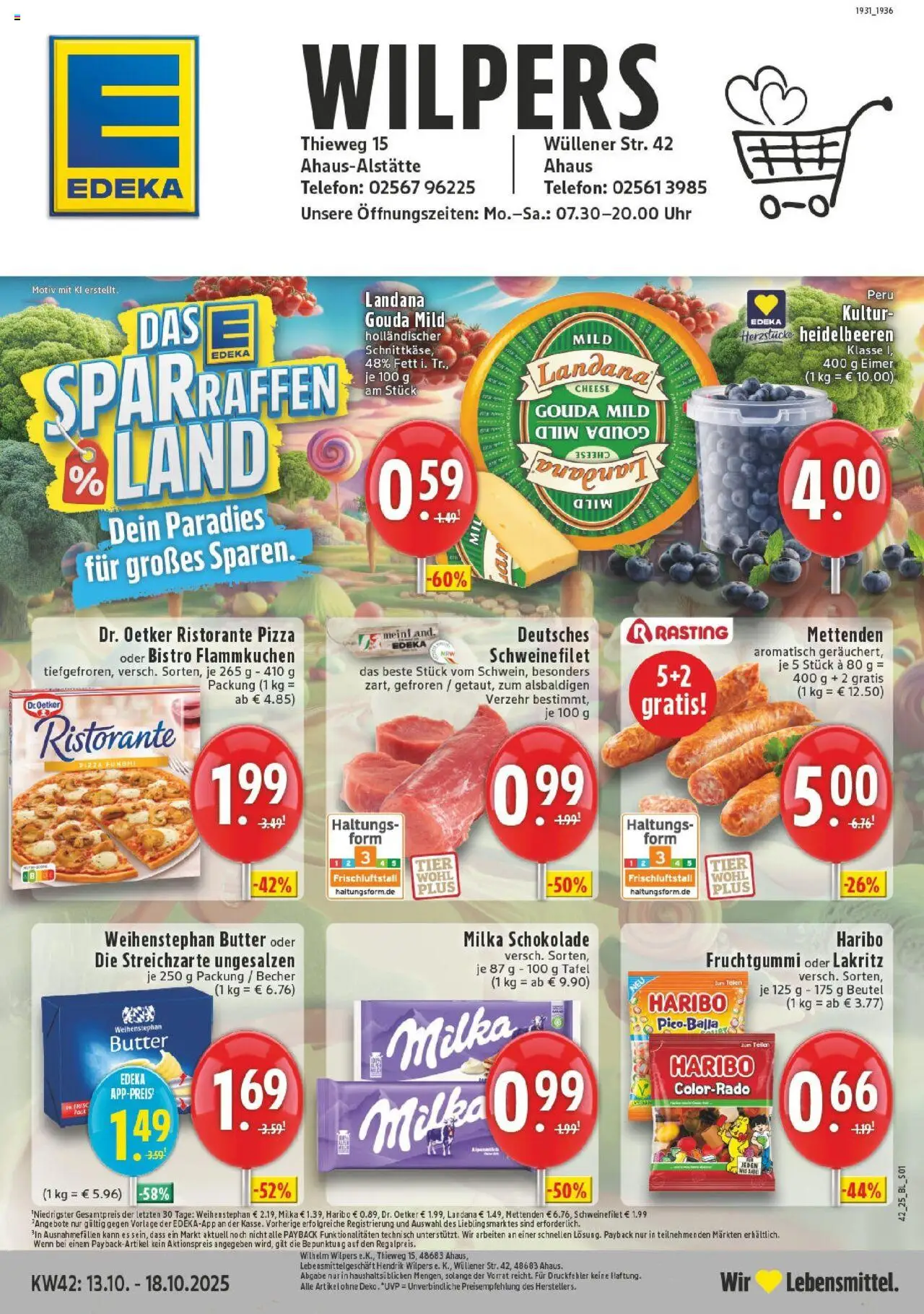 EDEKA Prospekt ab 13.10.2025 - Prospekt Ahaus Online