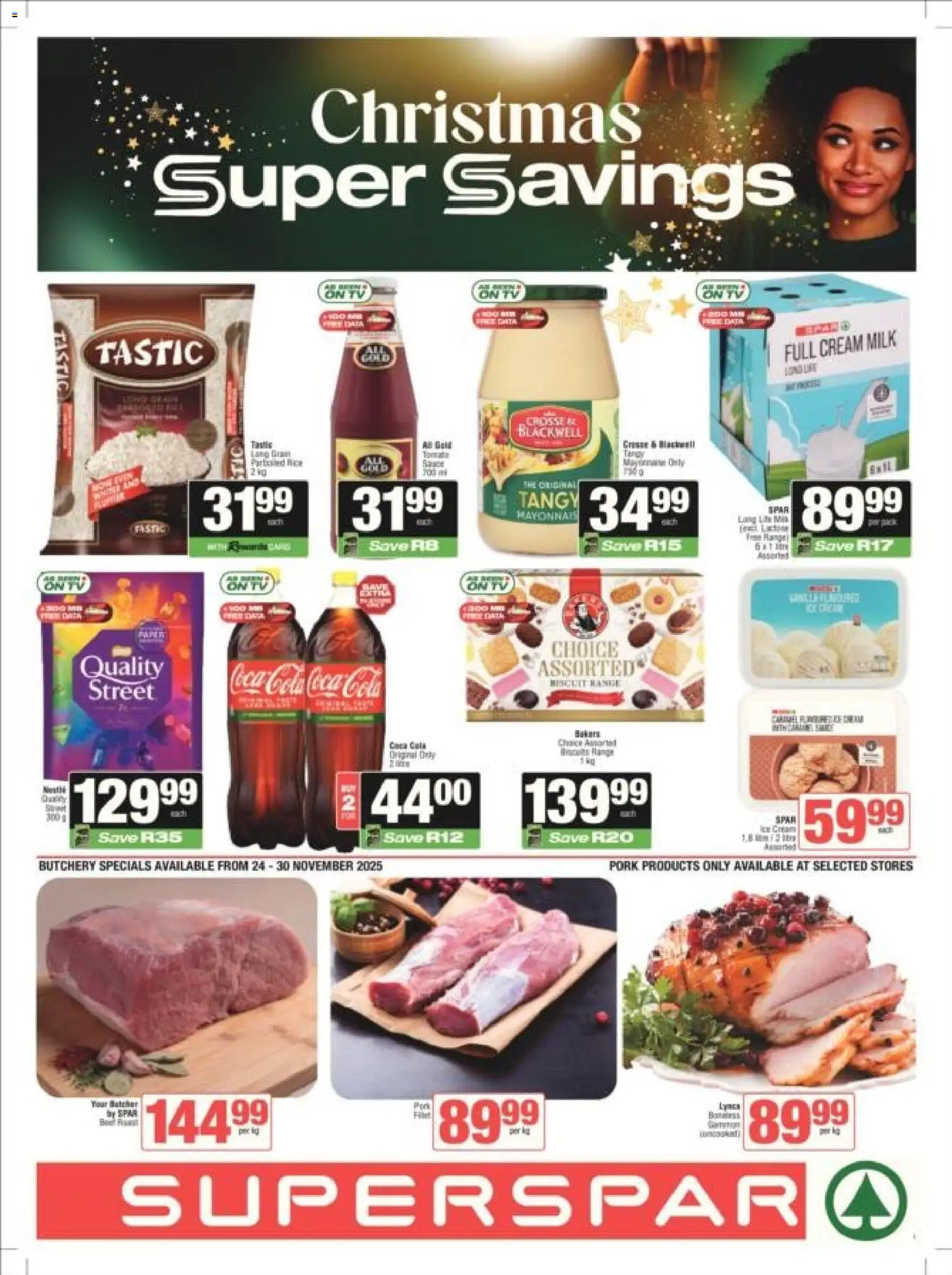 Preview of Superspar flyer valid from 24/11/2025