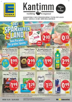 Vorschau von dem Prospekt des Geschäftes Edeka, gültig ab dem 14.09.2025
