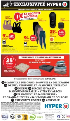Prévisualisation de Catalogue du magasin Hyper U formulaire valide 04/11/2025 | Page: 60