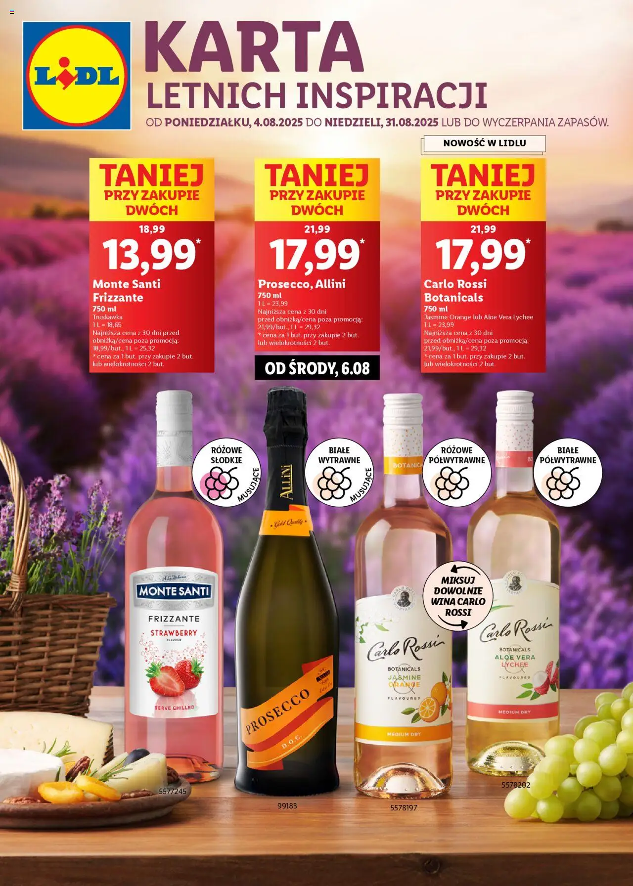 LIDL gazetka 04.08.2025 - 31.08.2025 - Najnowsza od czwartku - Numer strony 1