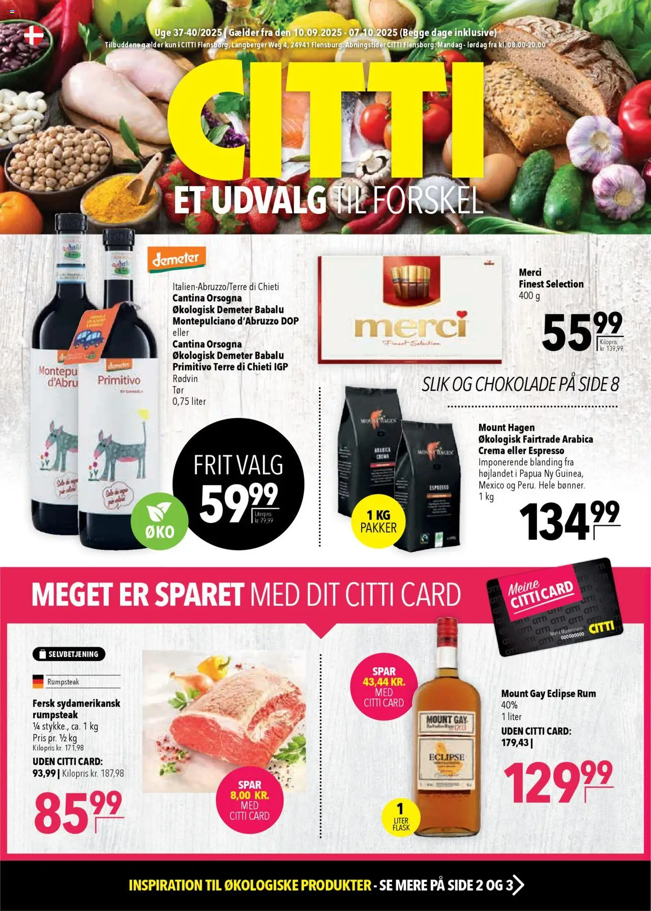 CITTI Markt Dänemark-Werbung (vom 10.09.2025 - 07.10.2025)