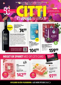 Eksempel på tilbudsavis Tilbudsavis fra butik CITTI gyldig fra 07/01/2026