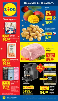 Náhled nabídky: Lidl Black Friday platný od 24.11.2025