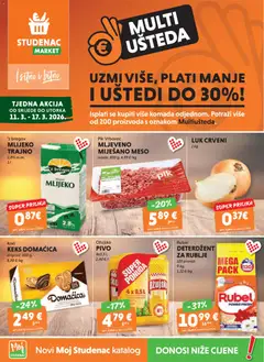 Pregled letka Studenac Katalog trgovine Studenac vrijedi od 11.03.2026