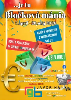 Náhľad RGB Javorina, s.r.o. letáku platného od 23.04.2026