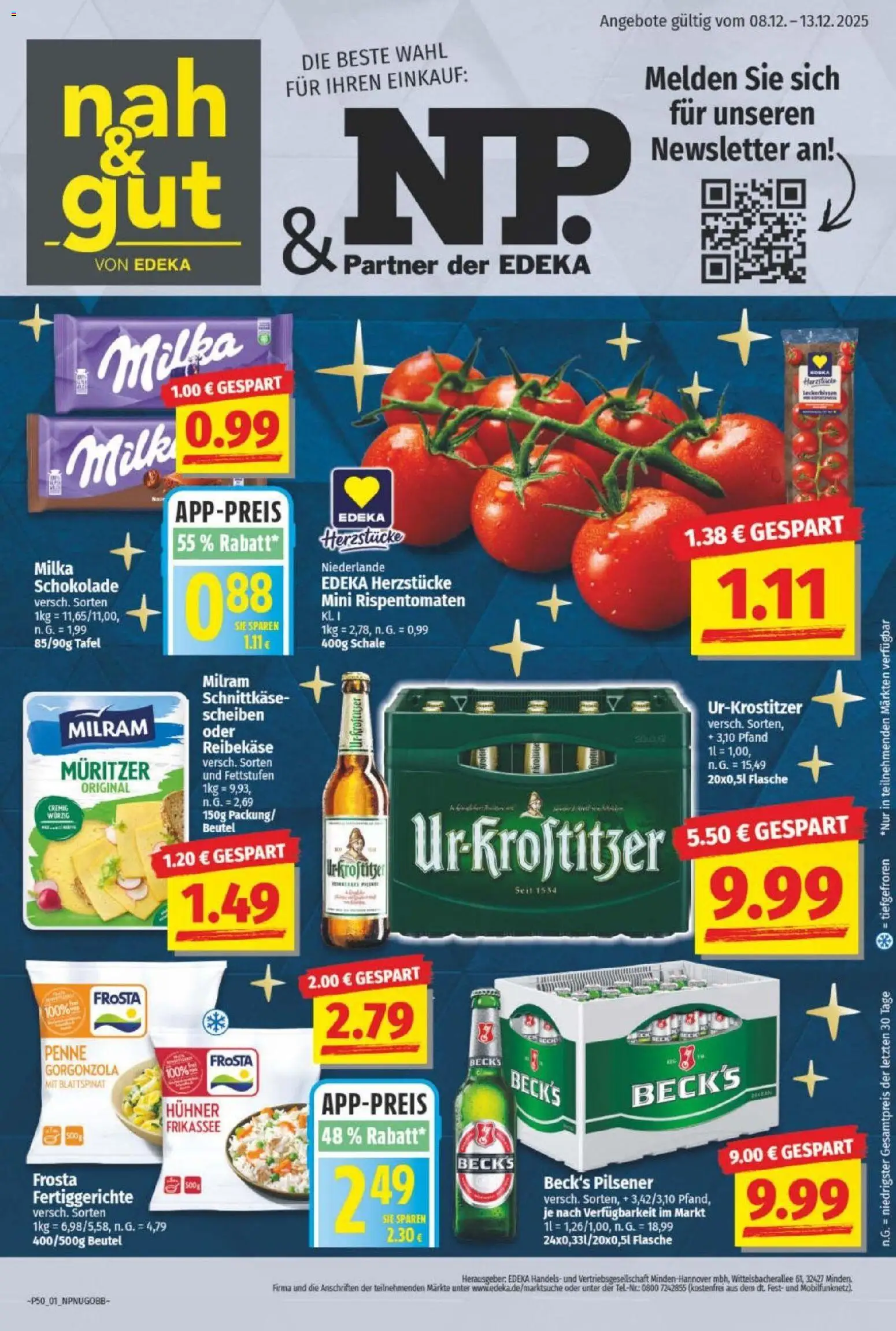 Vorschau von dem Prospekt des Geschäftes NP Discount, gültig ab dem 08.12.2025