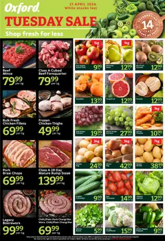 Preview of Oxford Freshmarket flyer valid from 21/04/2026