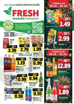 Náhľad Fresh letáku platného od 18.12.2025