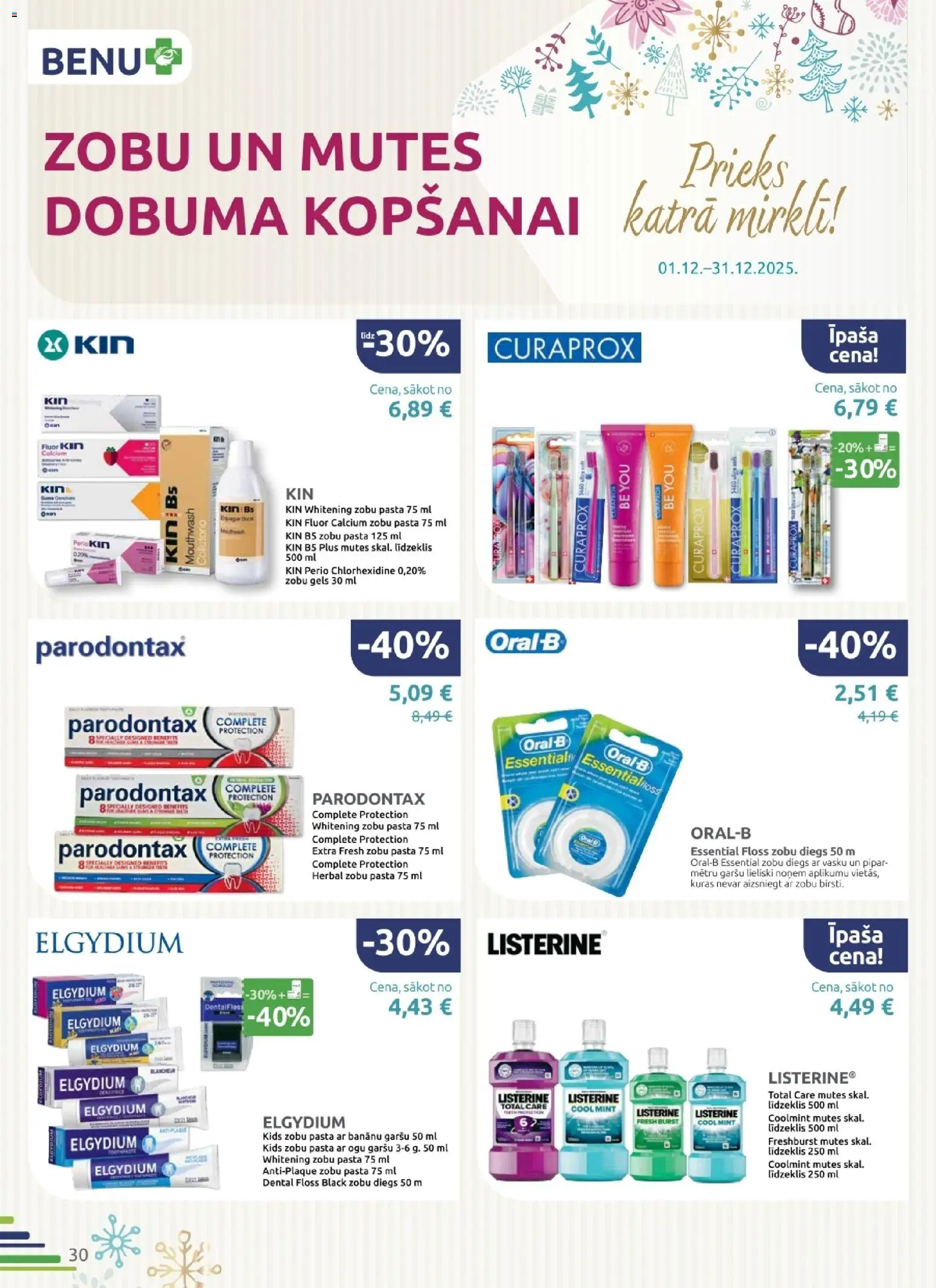 Skatīt BENU akciju bukletu, derīgs no 2025.12.01