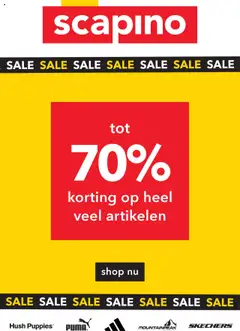 Voorbeeld van Folder Sale van winkel Scapino geldig vanaf 28-07-2025