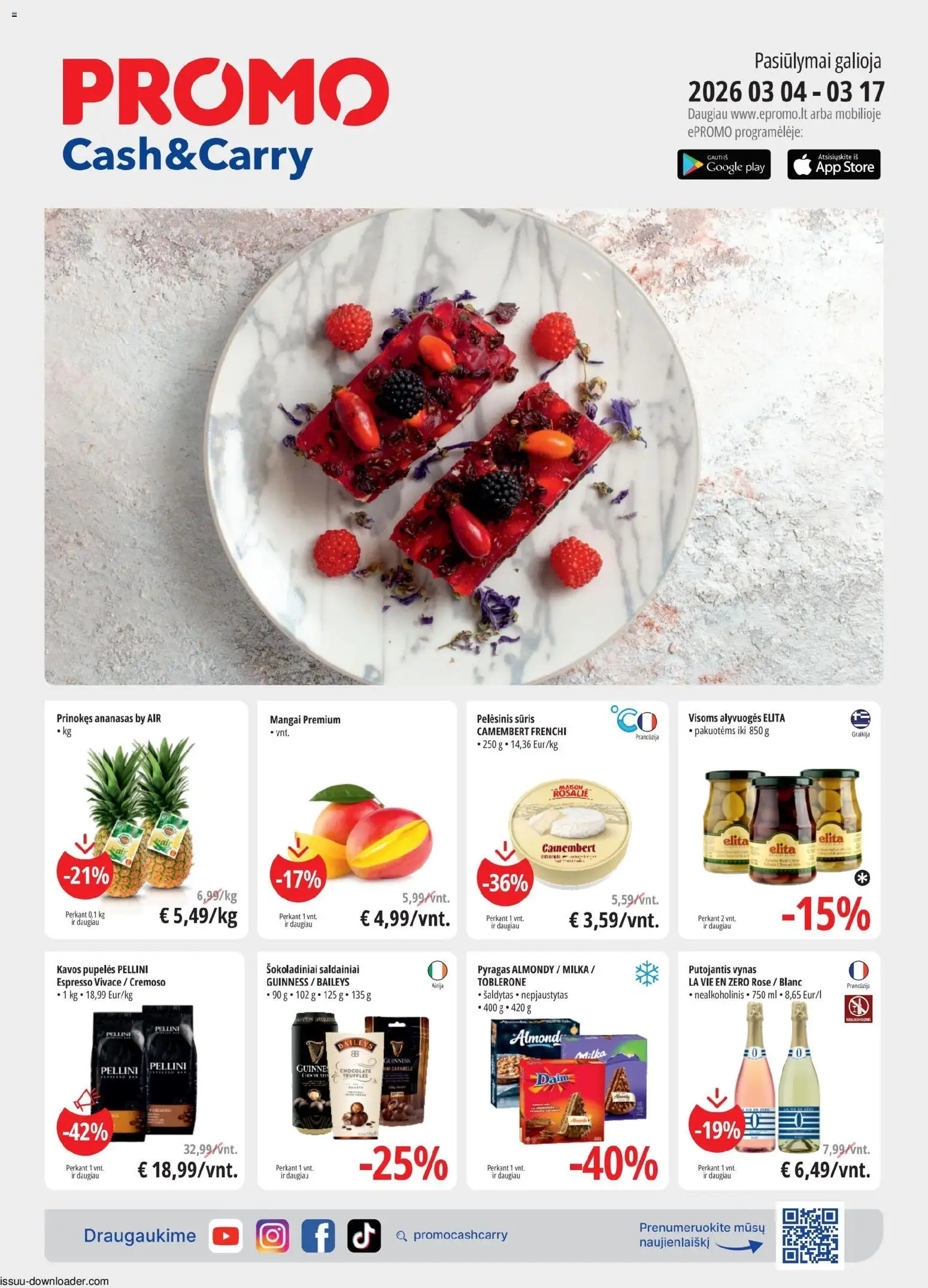 ePromo parduotuvės leidinio ePromo leidinys galiojančio nuo 2026.03.04 peržiūra