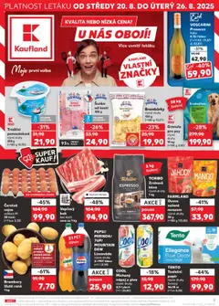 Náhled nabídky: Kaufland Leták platný od 20.08.2025