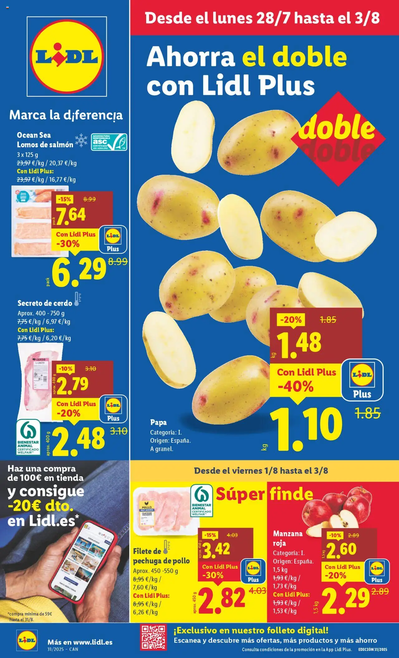 LIDL Folleto del 28/07/2025 >> catálogo esta semana