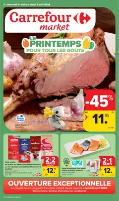 Prévisualisation de Carrefour Publicité Market du magasin Carrefour formulaire valide 01/04/2026