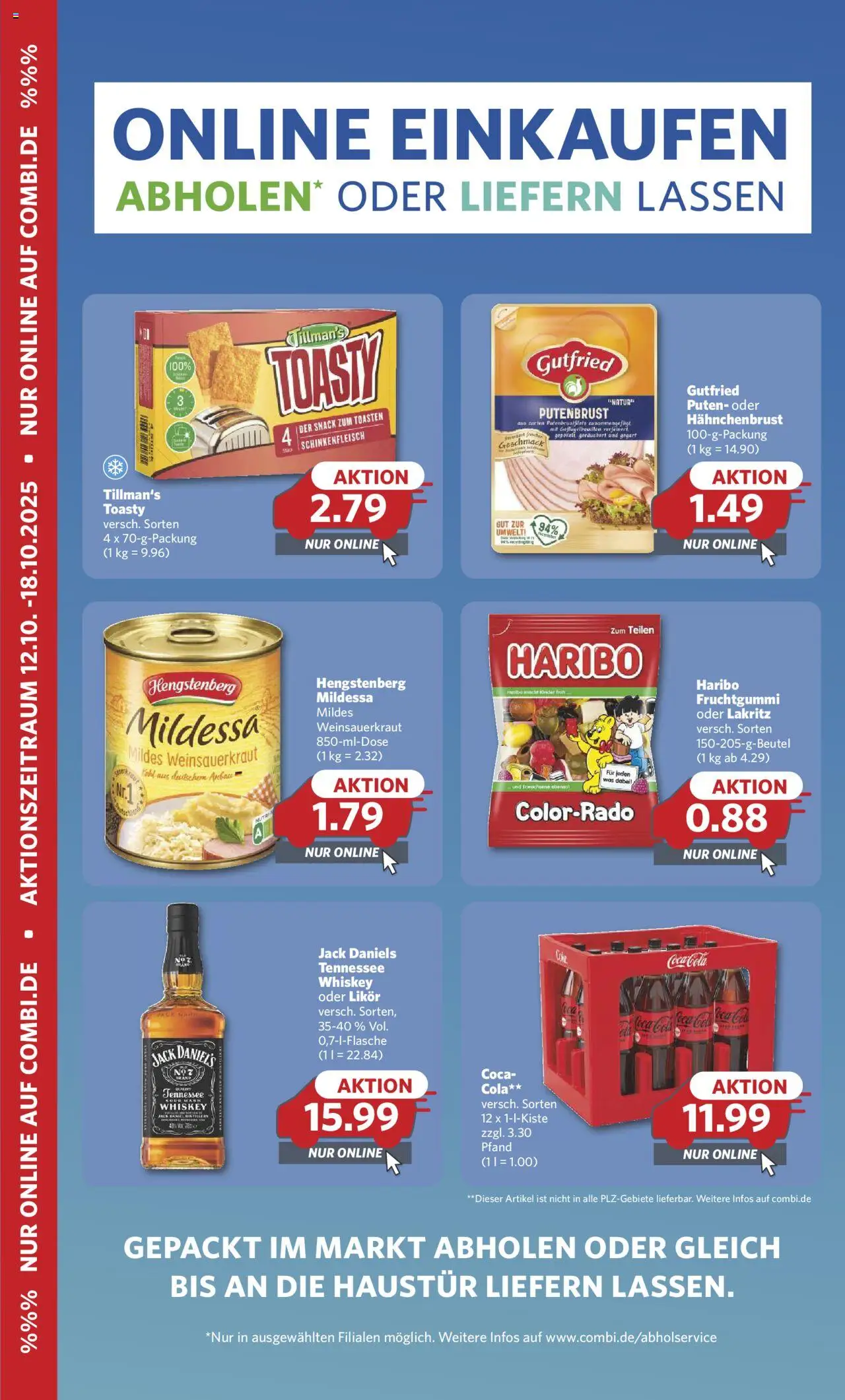 Combi Online Einkaufen (vom 12.10.2025 - 18.10.2025)