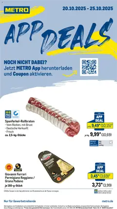 Vorschau von dem Prospekt des Geschäftes Metro, gültig ab dem 20.10.2025