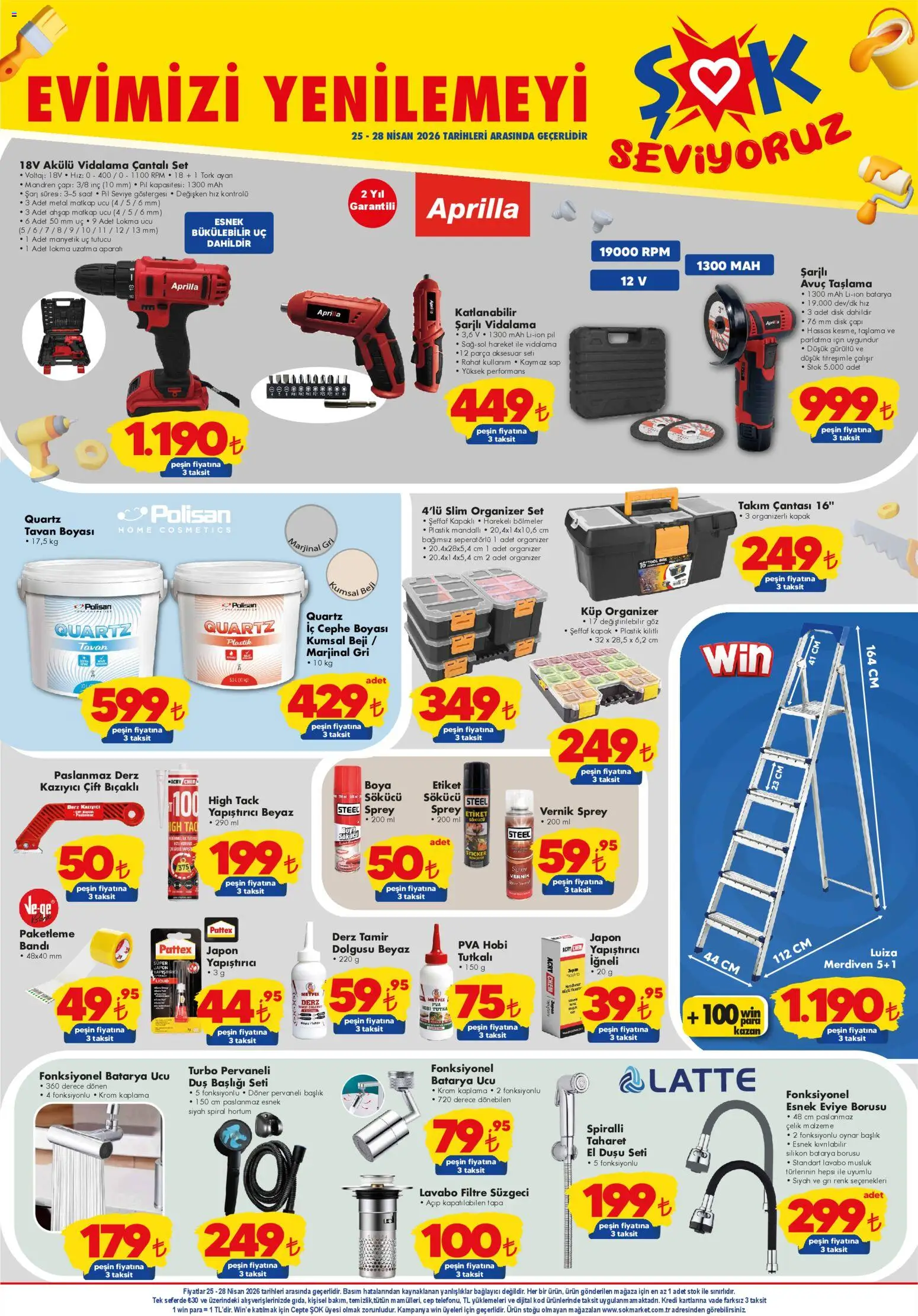 Şok Market Şok Market - Hafta sonu fırsatları 25.04.2026 - Broşürünün önizlemesi