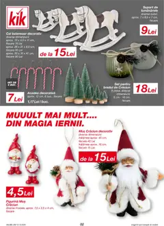 Previzualizarea de cataloage: Kik Catalog nou valabil de la 13.10.2025 | Pagina: 2