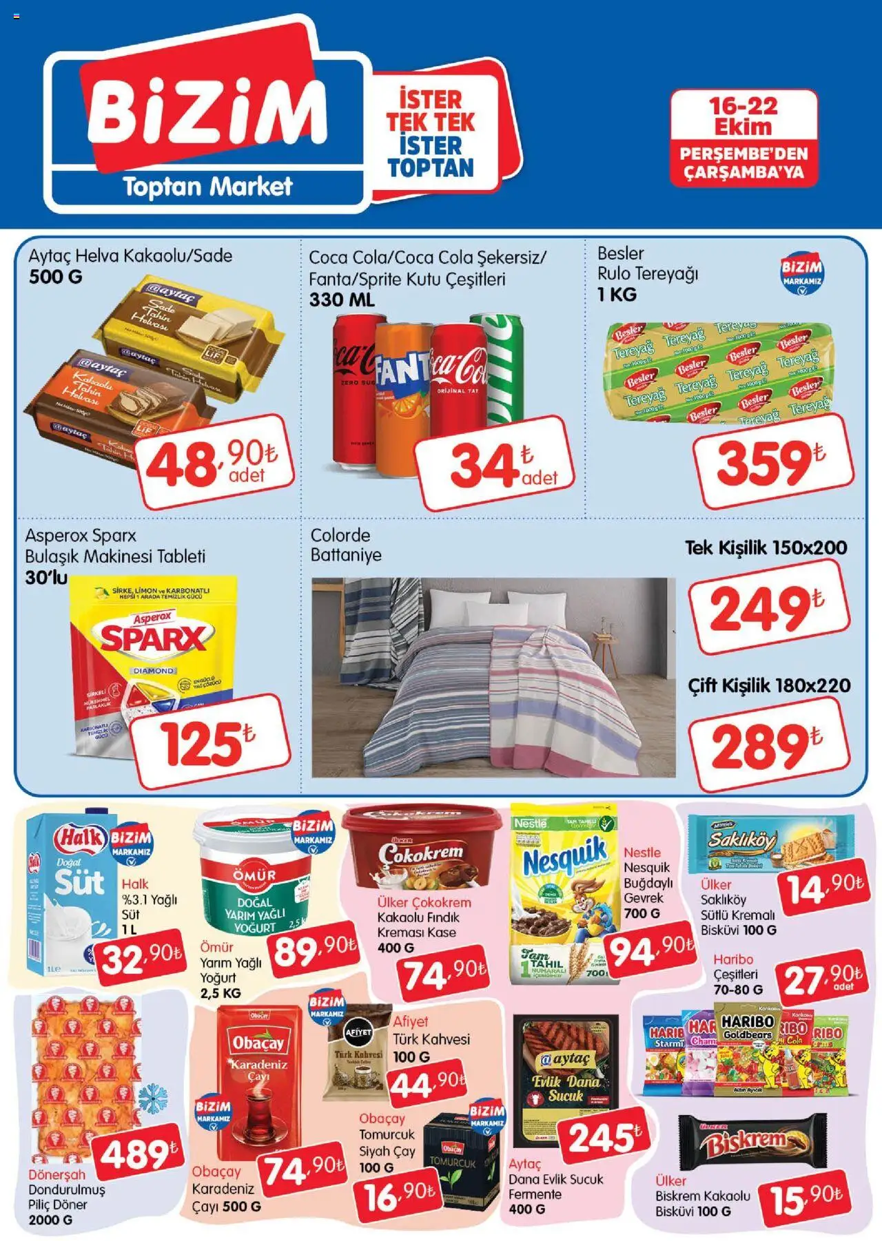 Bizim Toptan Katalog (16 - 22 Ekim 2025) - Sayfa numarası 1