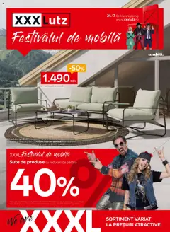 Previzualizarea de cataloage: XXXLutz Catalog - Iulie valabil de la 14.07.2025