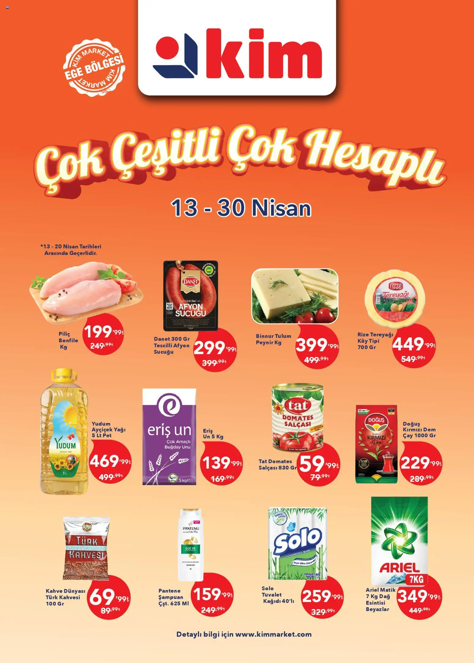 Kim Market Kim Market Katalog - Ege Insert 13.04.2026 - Broşürünün önizlemesi