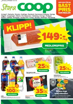 Förhandsgranska reklamblad Aktuella reklamblad Coop Forum från butik Coop Forum gäller från 01/09/2025