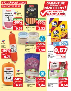 Náhľad Kaufland letáku platného od 30.10.2025 | Strana: 22