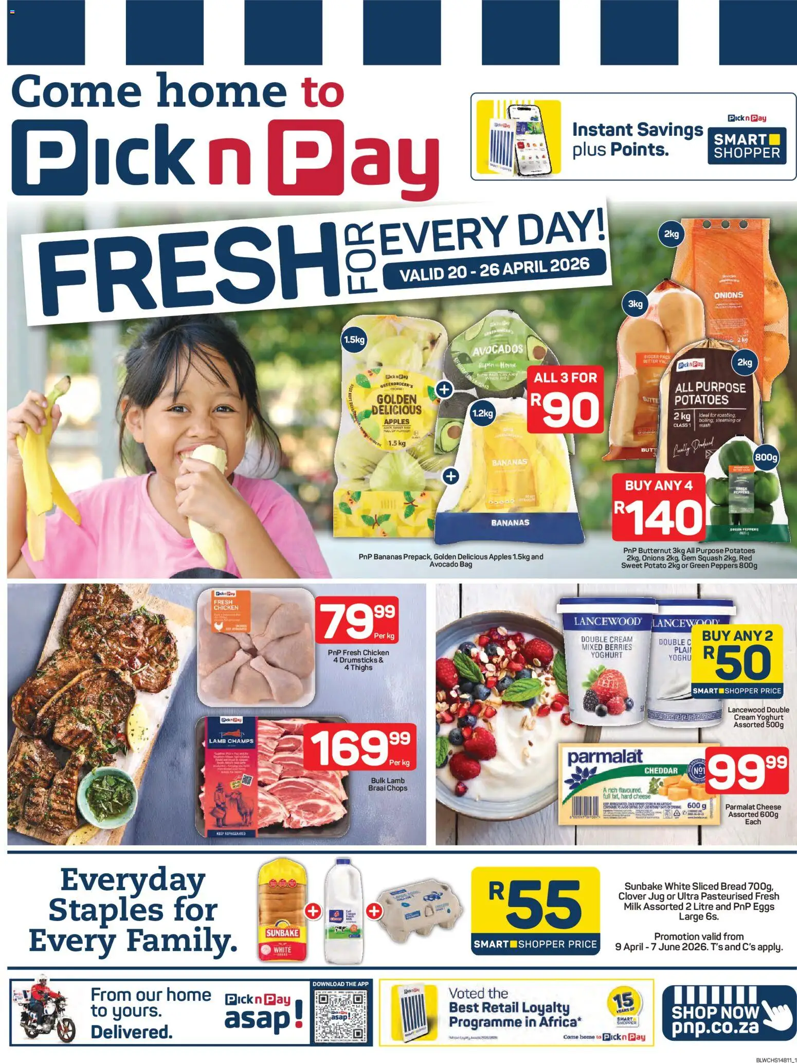 Preview of Pick n Pay flyer valid from 20/04/2026