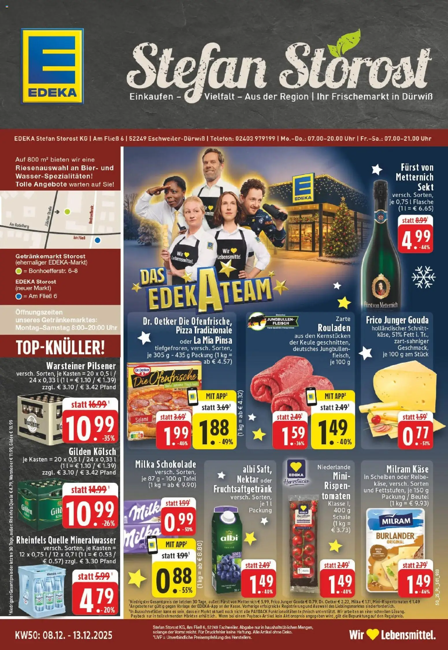 Vorschau von dem Prospekt des Geschäftes Edeka, gültig ab dem 07.12.2025