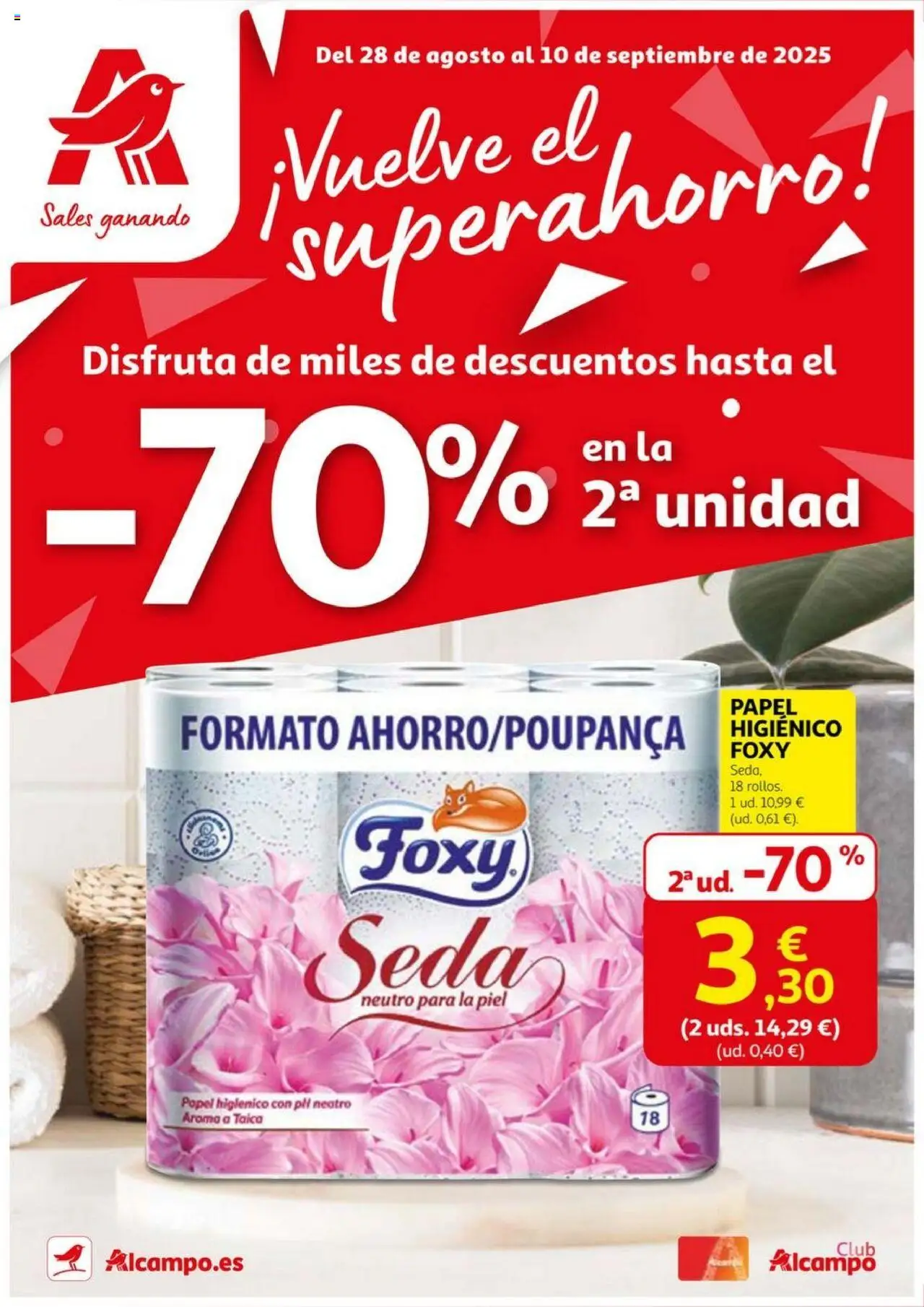 Alcampo folleto 28/08/2025 - 10/09/2025 > HG Madrid Unificado