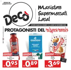 Anteprima dell'opuscolo Volantino Maxistore, Supermercati, Local - Sicilia dal negozio Decò valido da 14/11/2025