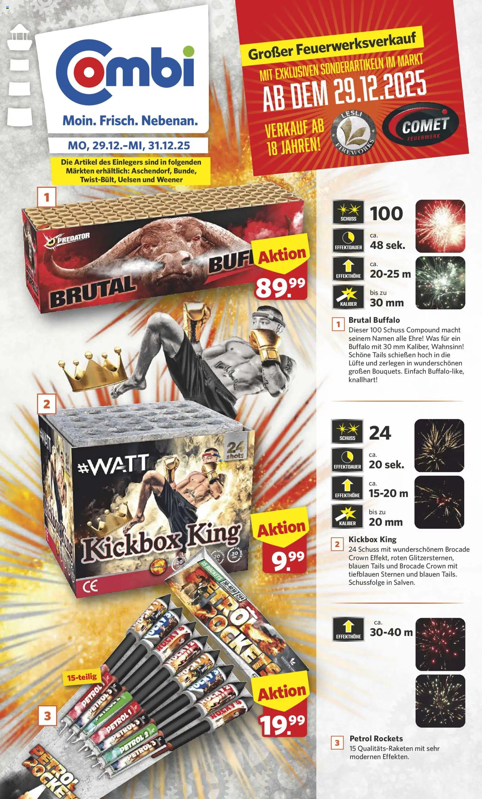 Vorschau von dem Prospekt des Geschäftes Combi, gültig ab dem 29.12.2025