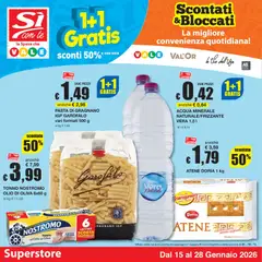Anteprima dell'opuscolo Volantino Superstore dal negozio Sì con Te valido da 15/01/2026