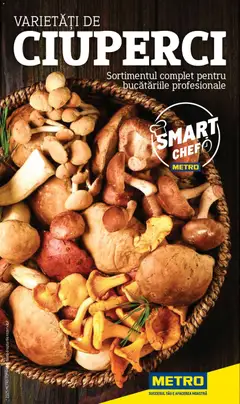 Previzualizarea de cataloage: Metro Catalog - Varietăți de Ciuperci valabil de la 10.11.2025