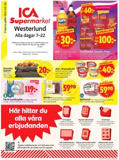 Förhandsgranska reklamblad Enköping från butik ICA Supermarket gäller från 26/01/2026