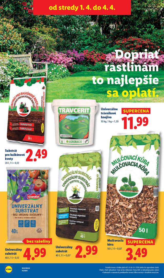 Nový Lidl leták od 30.03.