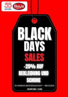 Vorschau der Angebote: Hervis Black Friday gültig ab 27.11.2025