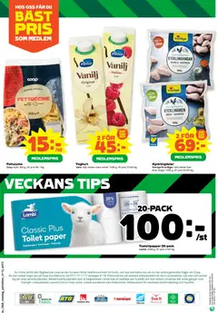 Förhandsgranska reklamblad Aktuella reklamblad Stora Coop från butik Stora Coop gäller från 03/11/2025 | Sida : 12