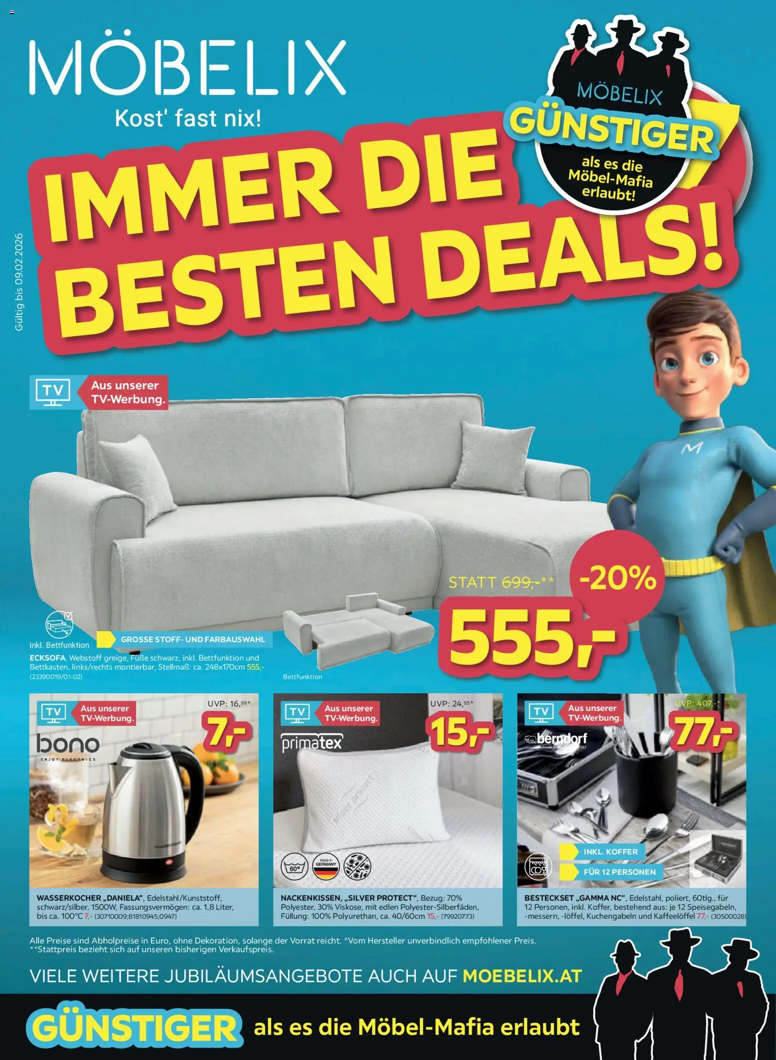 Vorschau der Angebote: Möbelix Flugblatt gültig ab 02.02.2026