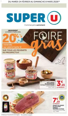 Prévisualisation de Catalogue SUPER U du magasin Super U formulaire valide 24/02/2026