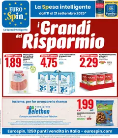Anteprima dell'opuscolo Attuale volantino dal negozio Eurospin valido da 11/09/2025