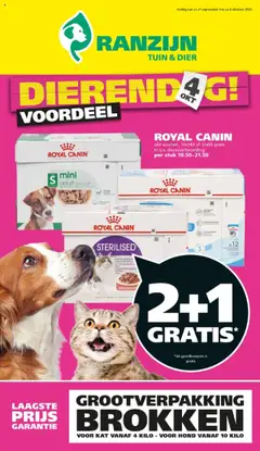 Voorbeeld van Folder van winkel Ranzijn geldig vanaf 21-09-2025