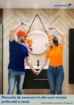 Previzualizarea de cataloage: Dedeman Catalog nou valabil de la 01.02.2026