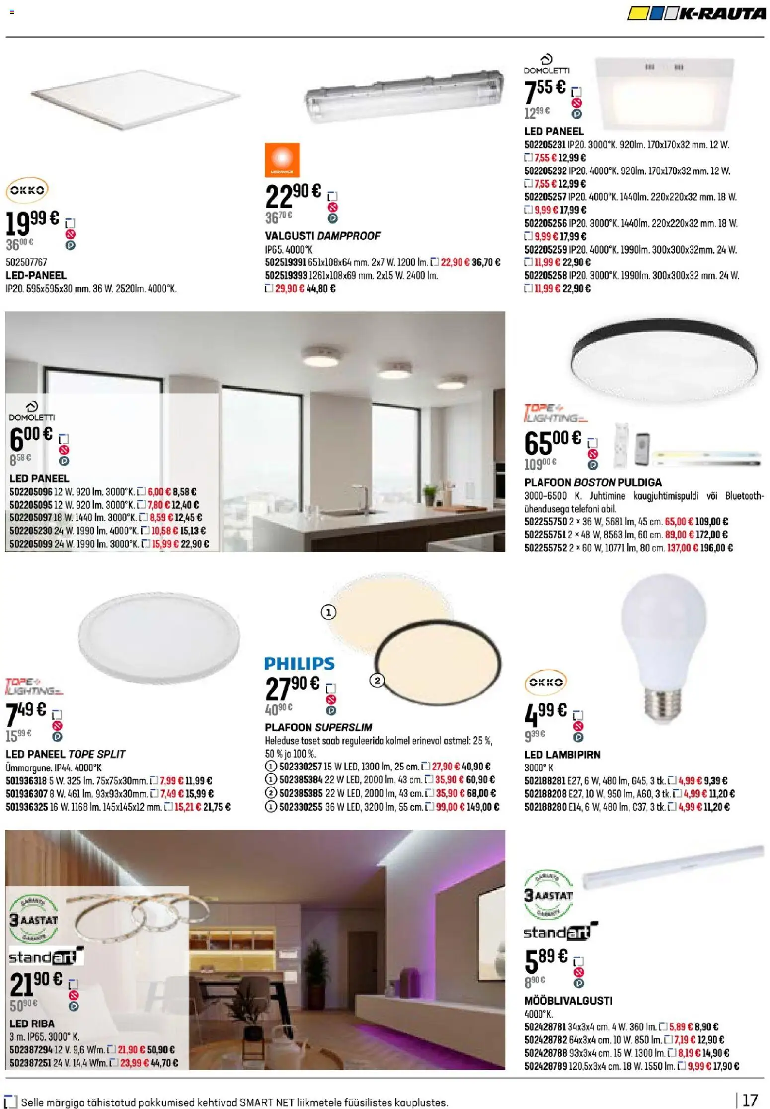 K-Rauta kliendilehe eelvaade alates 2026.01.07