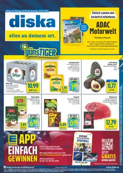 Vorschau von dem Prospekt des Geschäftes Diska, gültig ab dem 02.02.2026